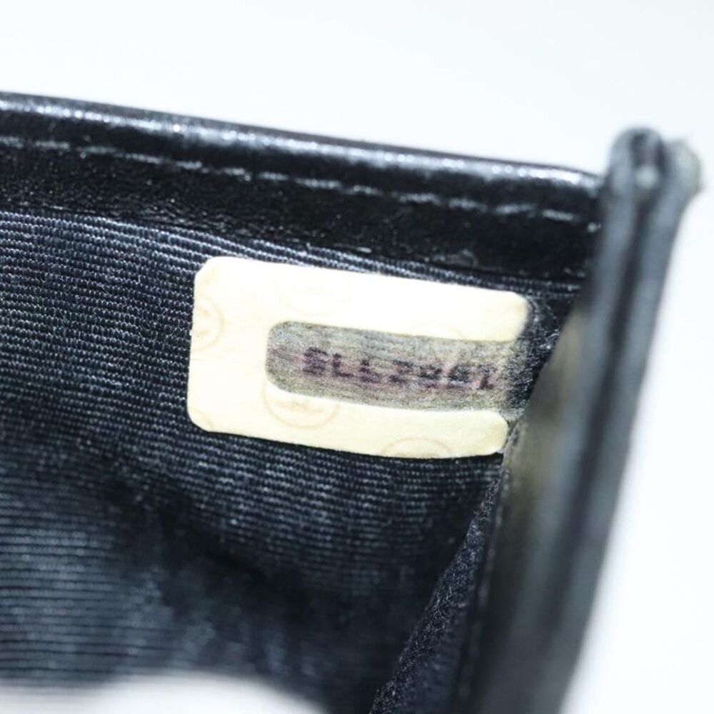 Chanel Coco Mark Black Leather Wallet  (Pre-Owned) - Picture 11 of 16